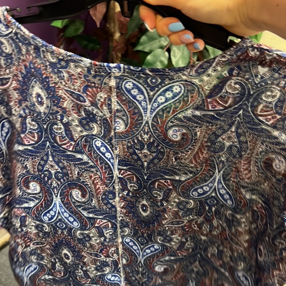 💜Kate and Sam Red White Blue Top PL - Picture 3 of 3